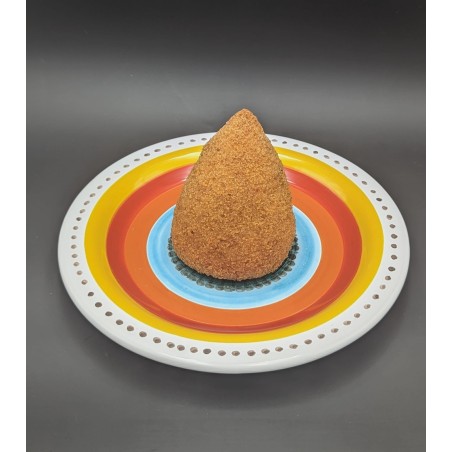 Sicilian ceramic Handmade round plate pantelleria De Simone pottery Sicilian ceramic Handmade round plate pantelleria De Simone pottery